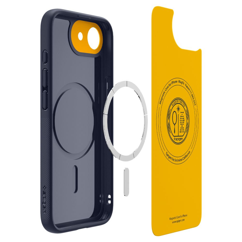 COPERTURA SPIGEN NANO POP MAG MAGSAFE IPHONE 16E BLUEBERRY NAVY
