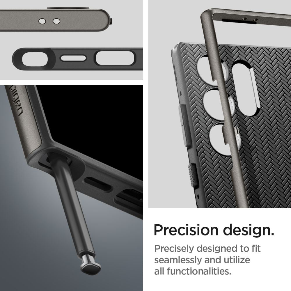COPERTURA SPIGEN NEO HYBRID GALAXY S24 ULTRA GUNMETAL