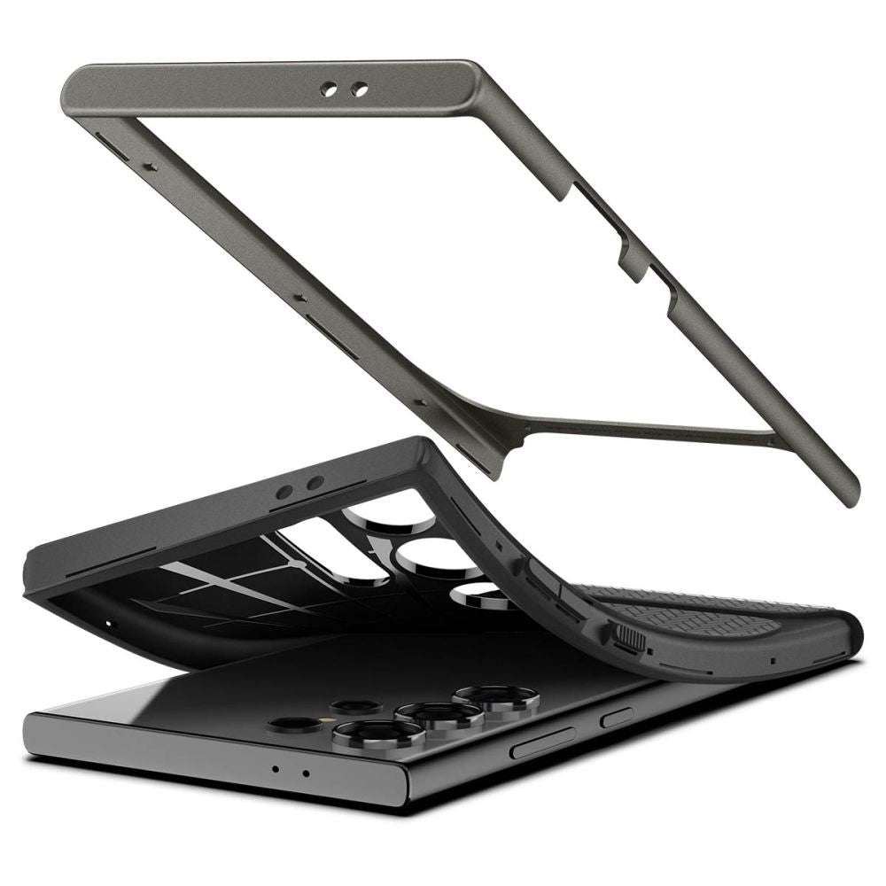 COPERTURA SPIGEN NEO HYBRID GALAXY S24 ULTRA GUNMETAL