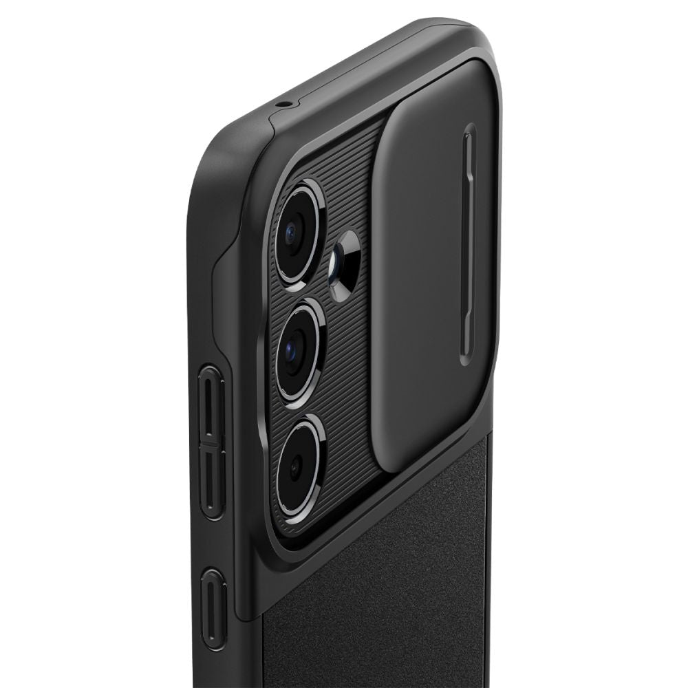 COPERTURA SPIGEN OPTIK ARMOR GALAXY A55 5G NERA