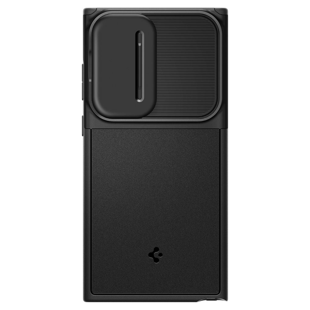 COPERTURA SPIGEN OPTIK ARMOR GALAXY S23 ULTRA NERA