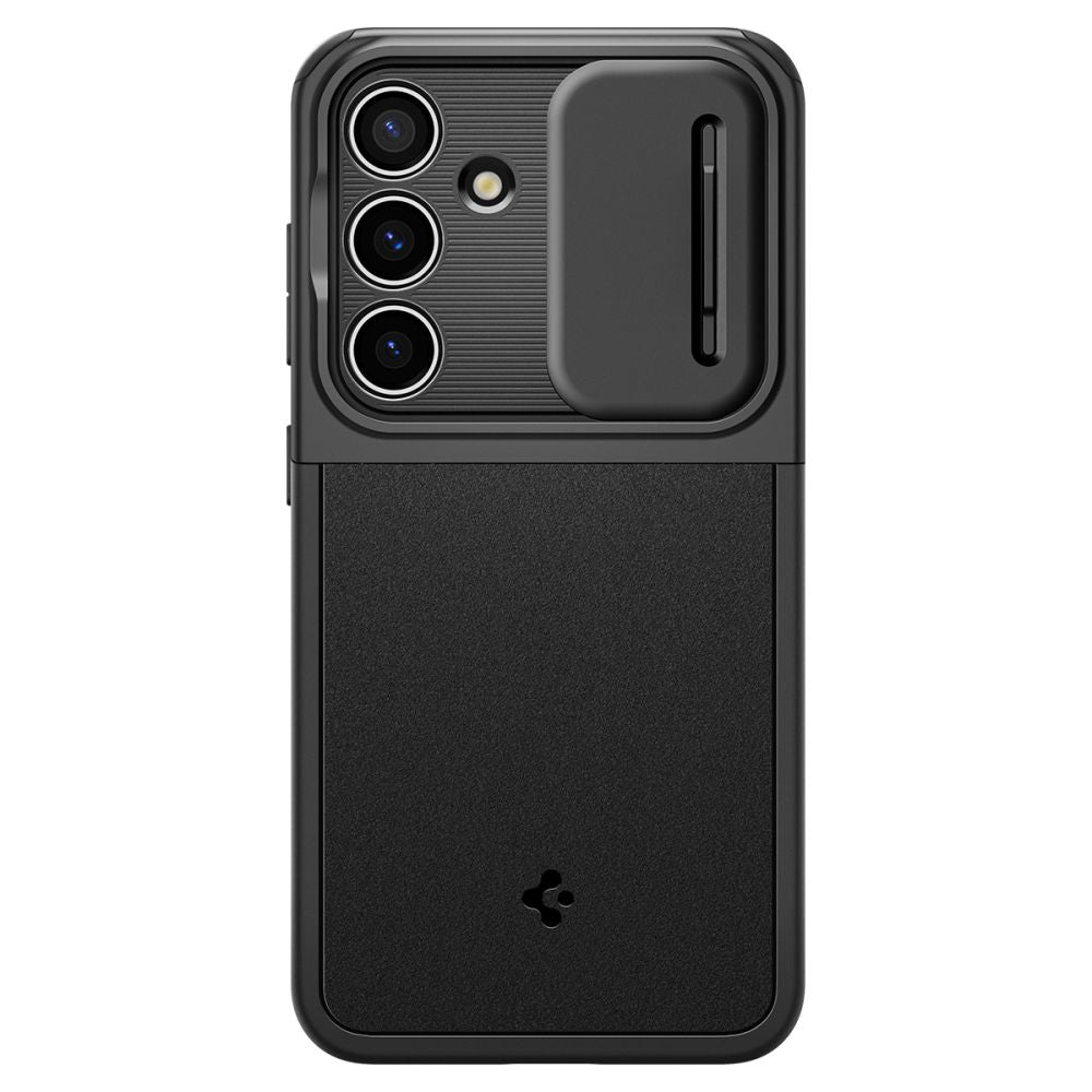 COPERTURA SPIGEN OPTIK ARMOR GALAXY S24 NERA