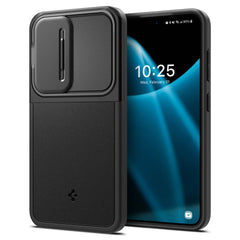 COPERTURA SPIGEN OPTIK ARMOR GALAXY S24 NERA