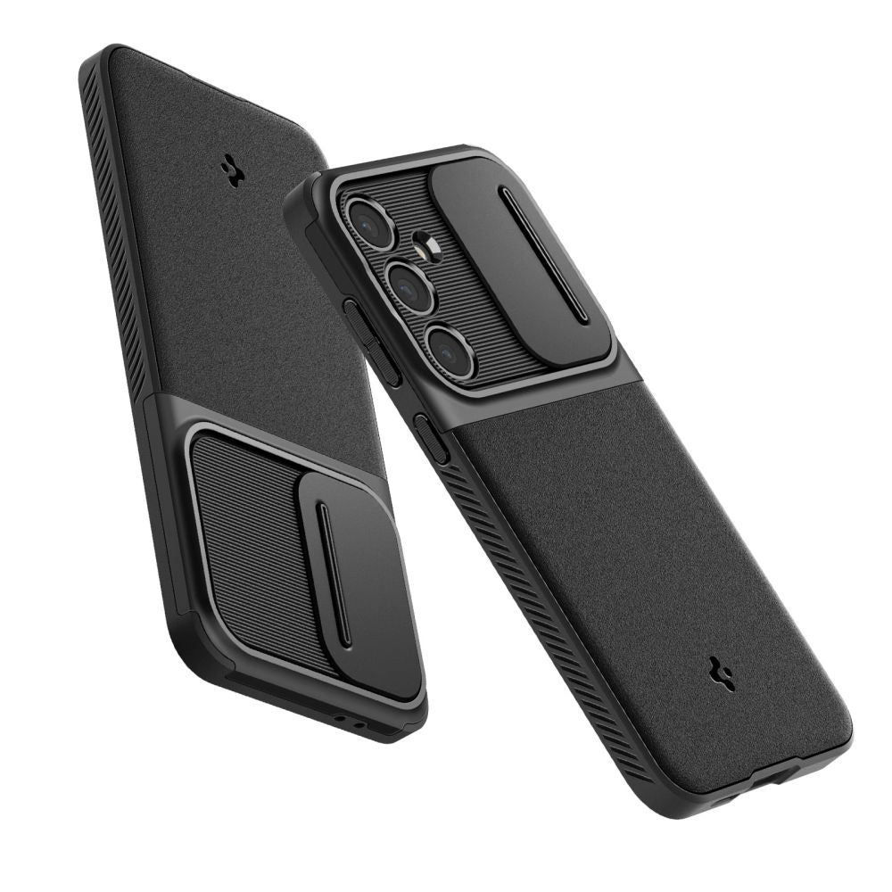 COPERTURA SPIGEN OPTIK ARMOR GALAXY S24 FE NERA
