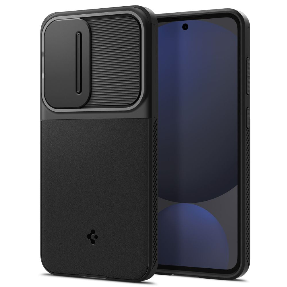 COPERTURA SPIGEN OPTIK ARMOR GALAXY S24 FE NERA