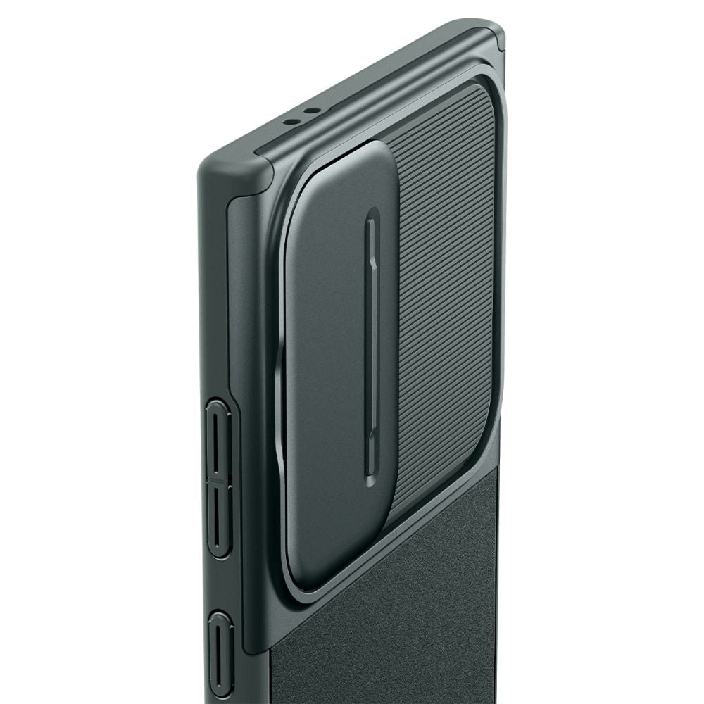 COPERTURA SPIGEN OPTIK ARMOR GALAXY S24 ULTRA ABYSS GREEN