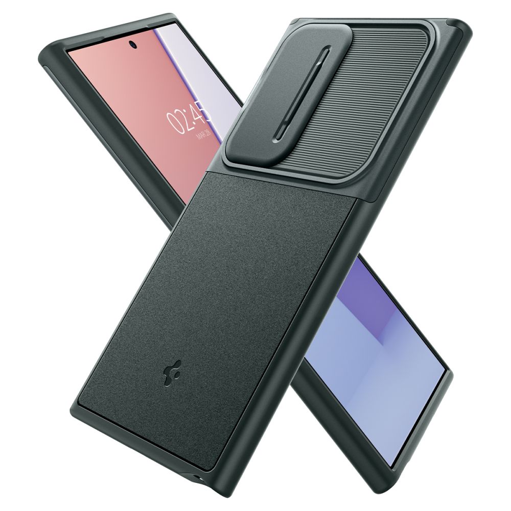 COPERTURA SPIGEN OPTIK ARMOR GALAXY S24 ULTRA ABYSS GREEN