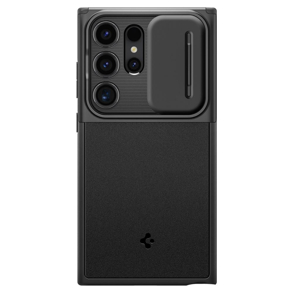 COPERTURA SPIGEN OPTIK ARMOR GALAXY S24 ULTRA NERA
