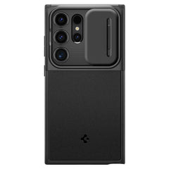 COPERTURA SPIGEN OPTIK ARMOR GALAXY S24 ULTRA NERA