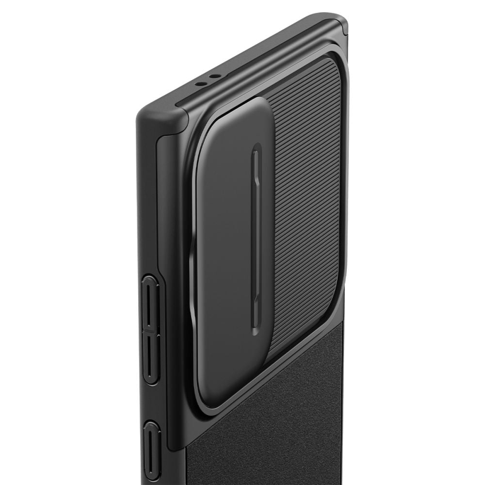 COPERTURA SPIGEN OPTIK ARMOR GALAXY S24 ULTRA NERA