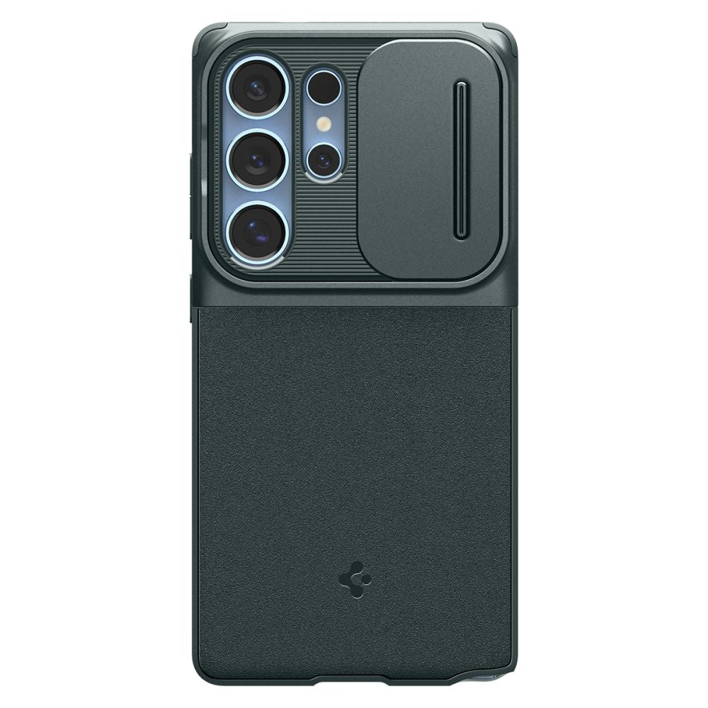 COPERTURA SPIGEN OPTIK ARMOR GALAXY S25 ULTRA ABYSS GREEN