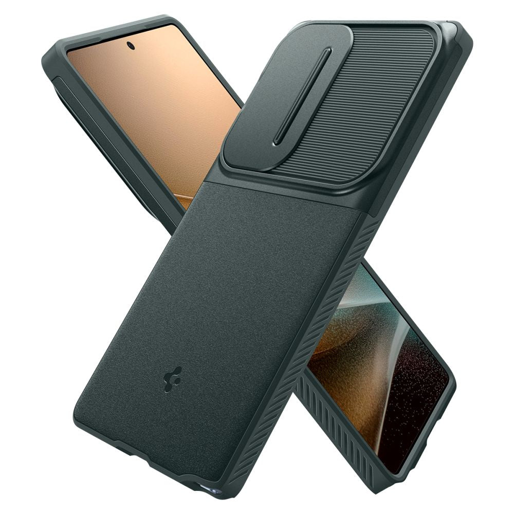 COPERTURA SPIGEN OPTIK ARMOR GALAXY S25 ULTRA ABYSS GREEN