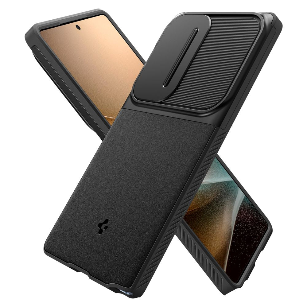 COPERTURA SPIGEN OPTIK ARMOR GALAXY S25 ULTRA NERA