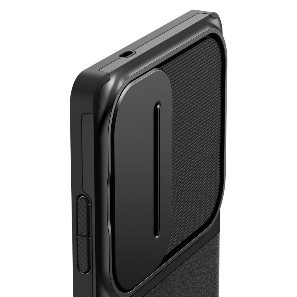 COPERTURA SPIGEN OPTIK ARMOR GALAXY S25 ULTRA NERA