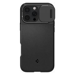 COPERTURA SPIGEN OPTIK ARMOR MAG MAGSAFE IPHONE 16 PRO NERA