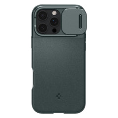 COPERTURA SPIGEN OPTIK ARMOR MAG MAGSAFE IPHONE 16 PRO MAX ABYSS GREEN