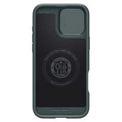 COPERTURA SPIGEN OPTIK ARMOR MAG MAGSAFE IPHONE 16 PRO MAX ABYSS GREEN