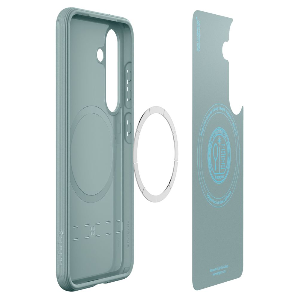 COPERTURA SPIGEN PARALLAX MAG MAGSAFE GALAXY S25+ PLUS SAGE GREEN