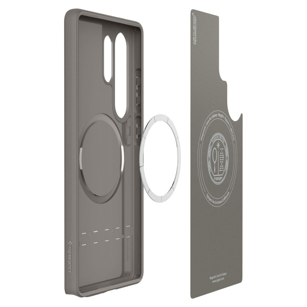 COPERTURA SPIGEN PARALLAX MAG MAGSAFE GALAXY S25 ULTRA GRIGIO ASH