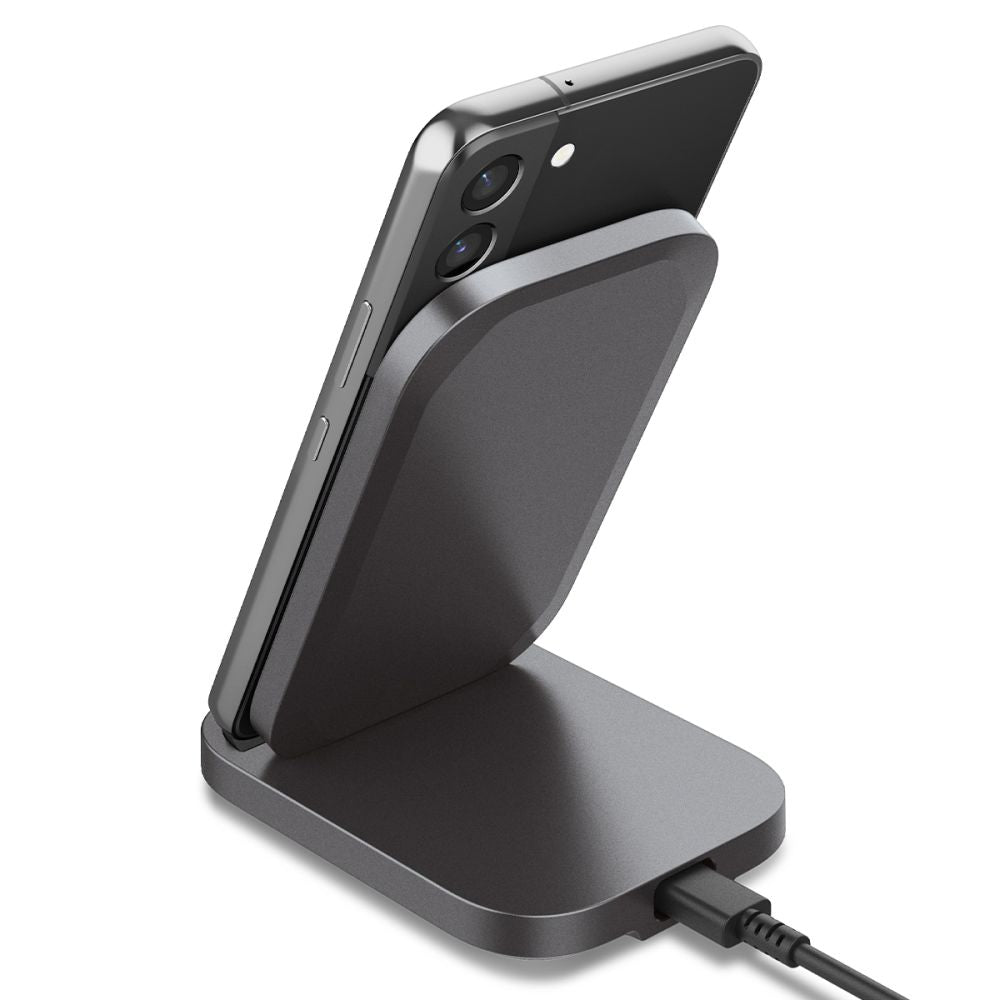 CARICATORE WIRELESS SPIGEN PF2102 ARCFIELD 15W NERO