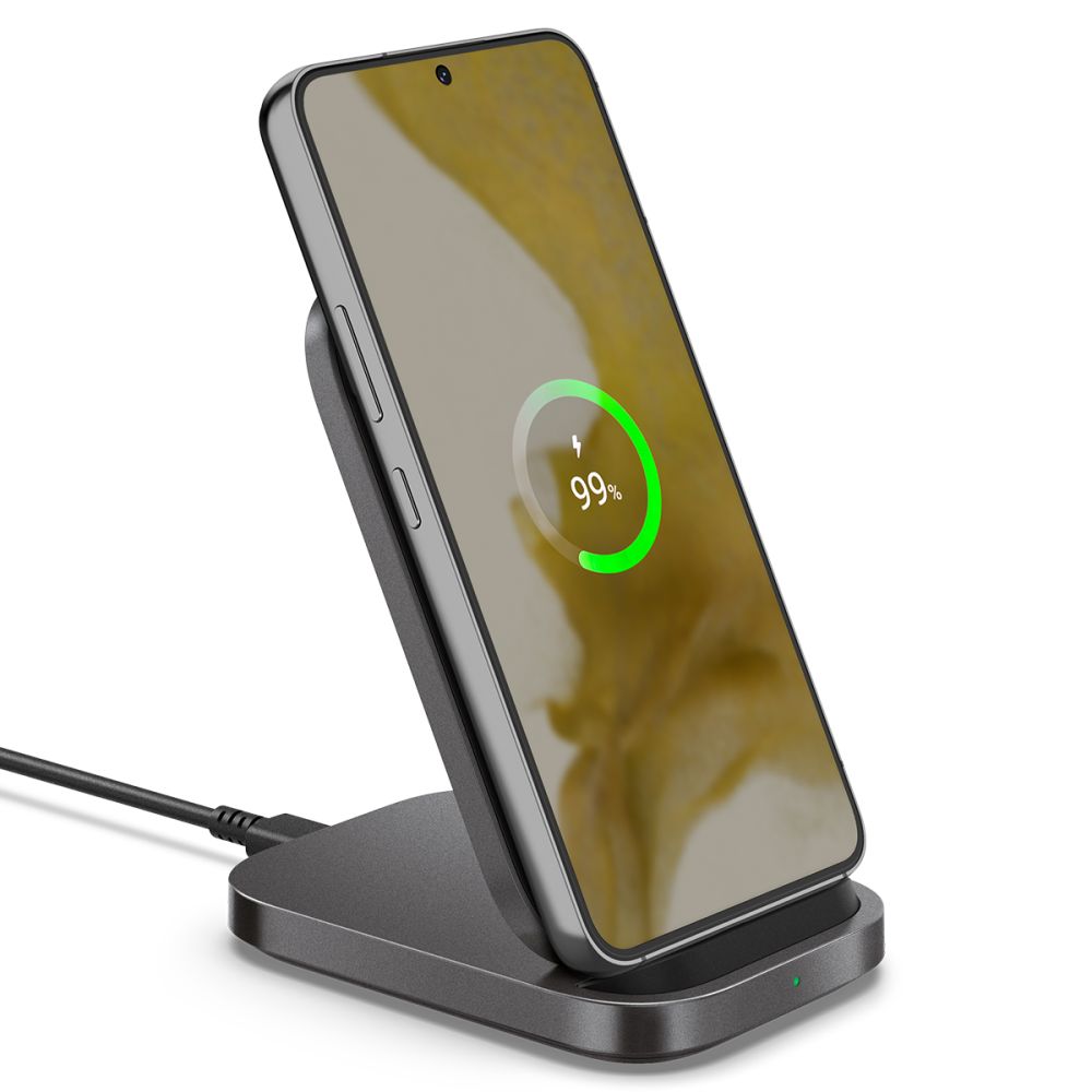 CARICATORE WIRELESS SPIGEN PF2102 ARCFIELD 15W NERO