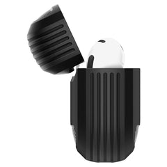 COPERTURA SPIGEN RUGGED ARMOR PER APPLE AIRPODS 4 NERO OPACO