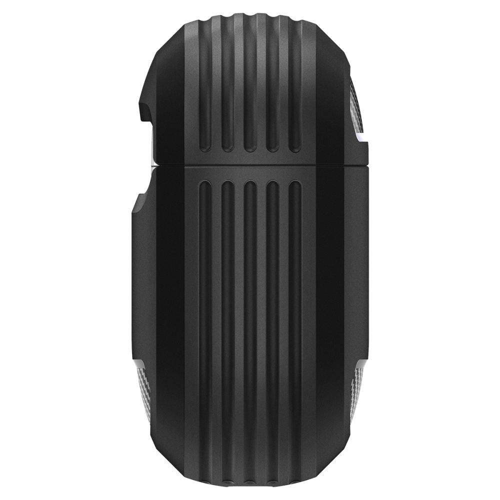 COPERTURA SPIGEN RUGGED ARMOR PER APPLE AIRPODS 4 NERO OPACO