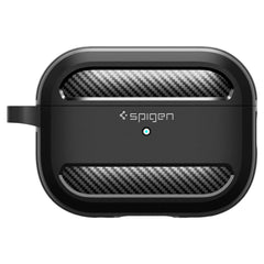 COPERTURA SPIGEN RUGGED ARMOR PER APPLE AIRPODS PRO 1 / 2 NERO OPACO