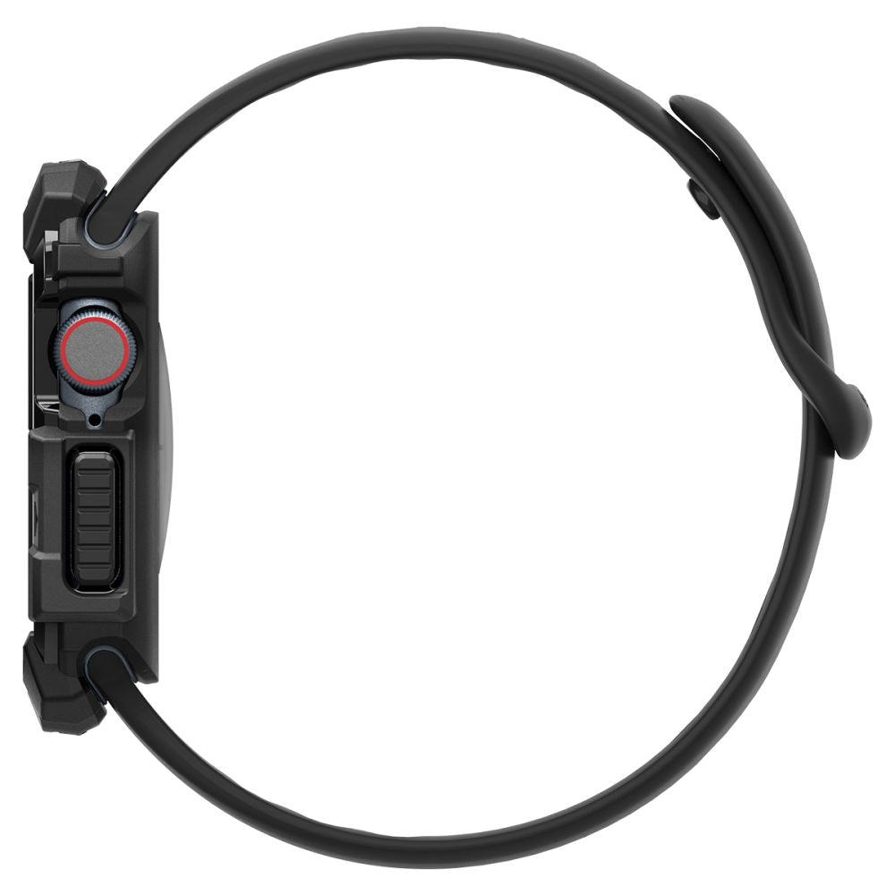 COPERTURA SPIGEN RUGGED ARMOR APPLE WATCH 10 (42 MM) NERO OPACO