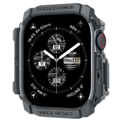 COPERTURA SPIGEN RUGGED ARMOR APPLE WATCH 10 (46 MM) GRIGIO SCURO