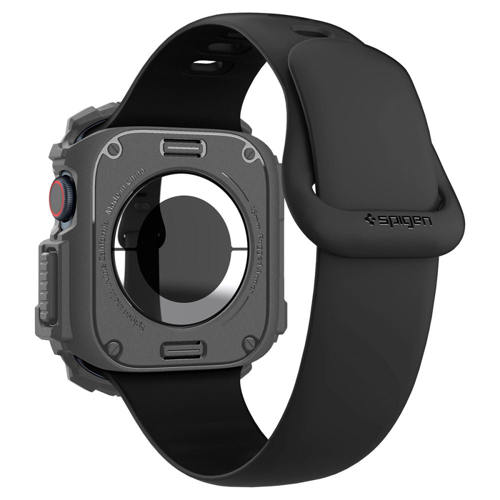 COPERTURA SPIGEN RUGGED ARMOR APPLE WATCH 10 (46 MM) GRIGIO SCURO