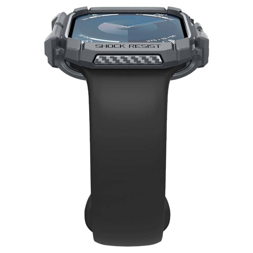 COPERTURA SPIGEN RUGGED ARMOR APPLE WATCH 10 (46 MM) GRIGIO SCURO