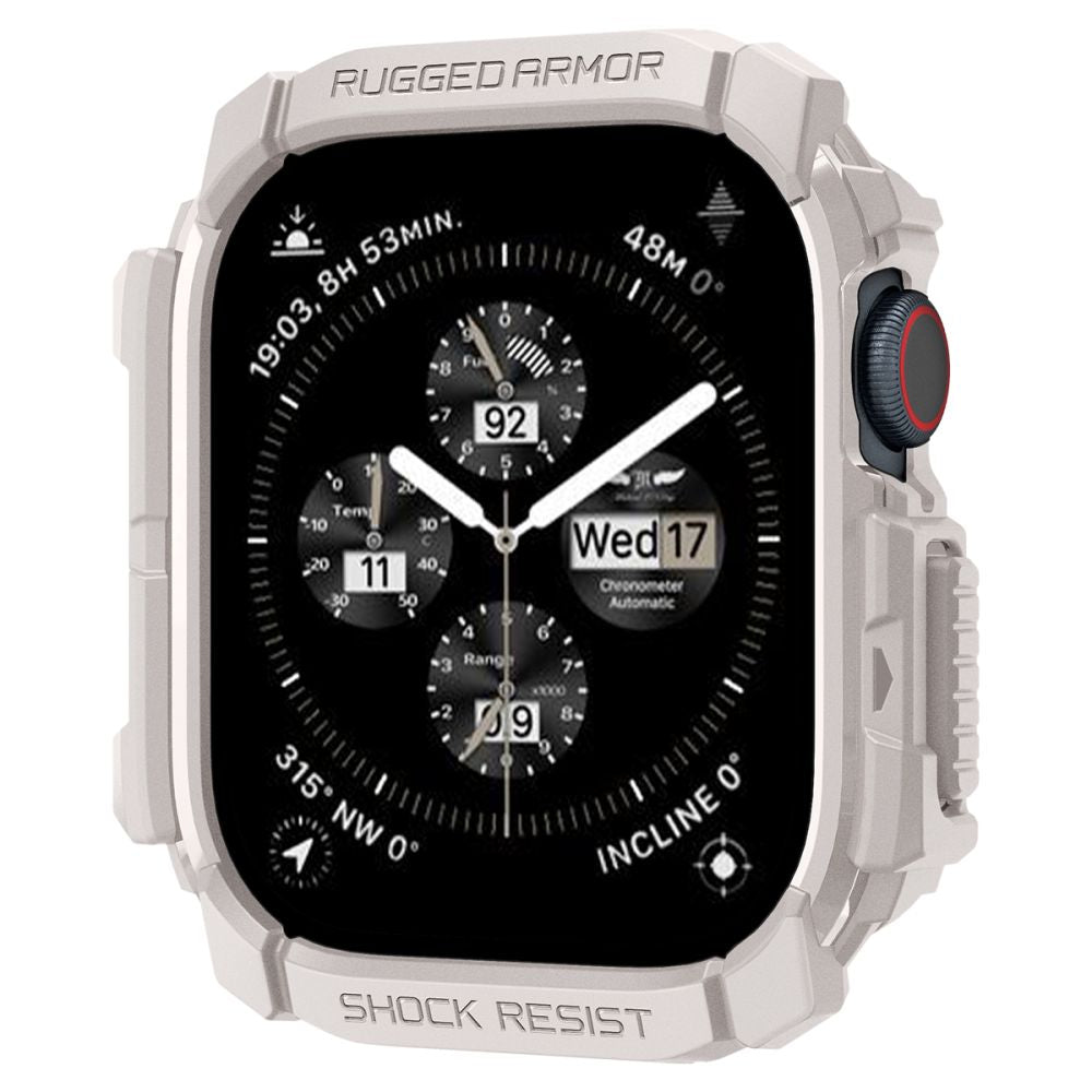 CUSTODIA SPIGEN RUGGED ARMOR APPLE WATCH 10 (46 MM) DUNE BEIGE