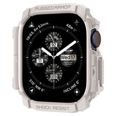 CUSTODIA SPIGEN RUGGED ARMOR APPLE WATCH 10 (46 MM) DUNE BEIGE