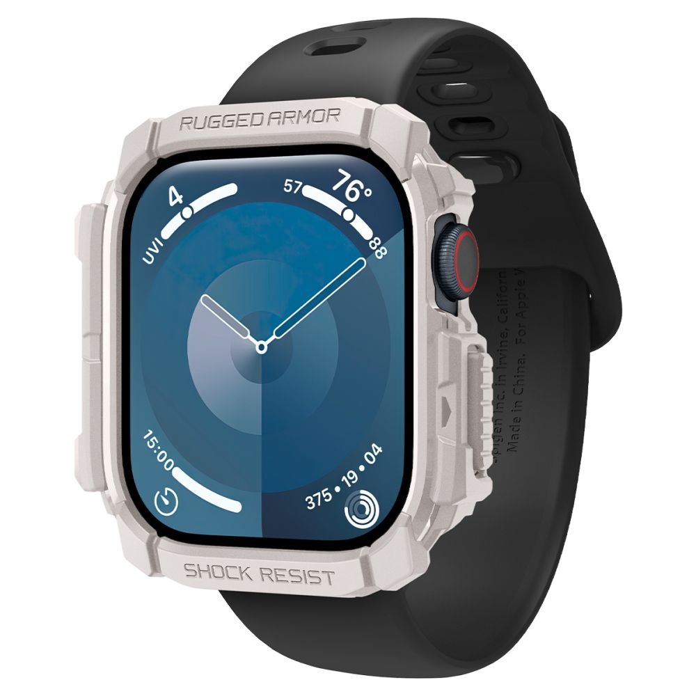 CUSTODIA SPIGEN RUGGED ARMOR APPLE WATCH 10 (46 MM) DUNE BEIGE