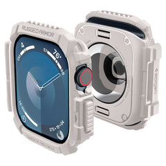 CUSTODIA SPIGEN RUGGED ARMOR APPLE WATCH 10 (46 MM) DUNE BEIGE