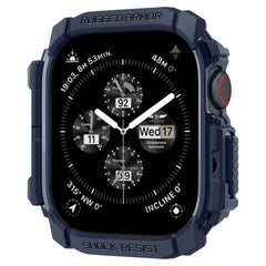 COPERTURA SPIGEN RUGGED ARMOR APPLE WATCH 10 (46 MM) BLU NAVY