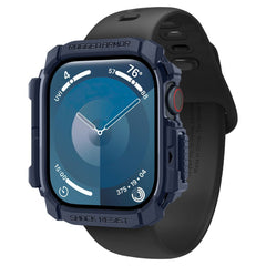 COPERTURA SPIGEN RUGGED ARMOR APPLE WATCH 10 (46 MM) BLU NAVY