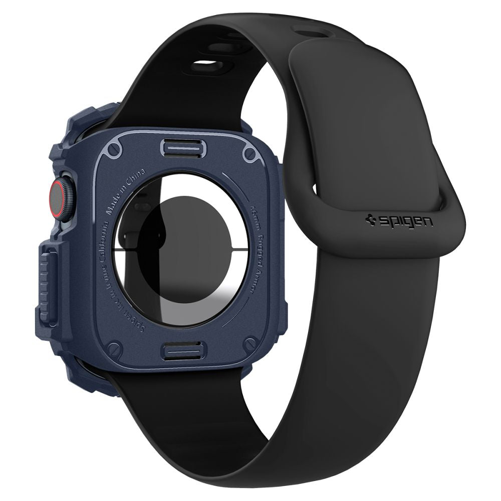 COPERTURA SPIGEN RUGGED ARMOR APPLE WATCH 10 (46 MM) BLU NAVY