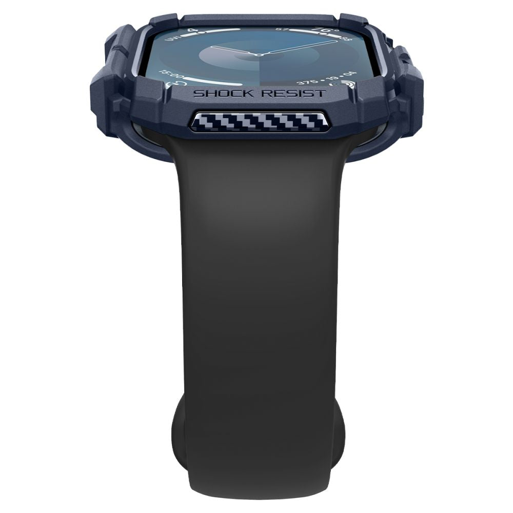 COPERTURA SPIGEN RUGGED ARMOR APPLE WATCH 10 (46 MM) BLU NAVY