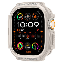 CUSTODIA PROTETTIVA PER APPLE WATCH ULTRA 49 MM SPIGEN RUGGED ARMOR DUNE BEIGE
