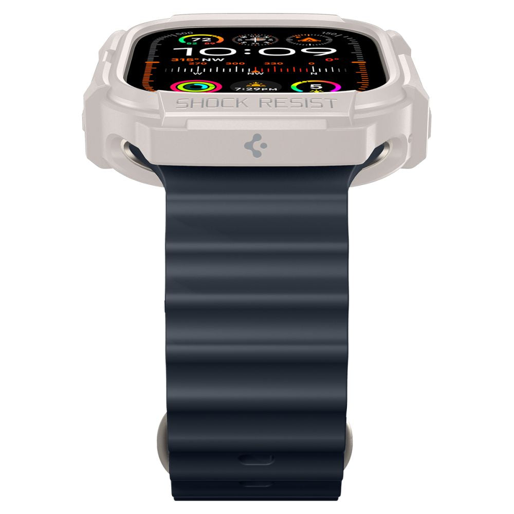 CUSTODIA PROTETTIVA PER APPLE WATCH ULTRA 49 MM SPIGEN RUGGED ARMOR DUNE BEIGE