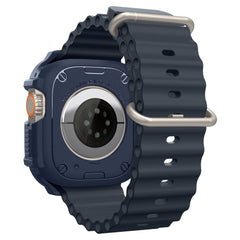 CUSTODIA PROTETTIVA PER APPLE WATCH ULTRA 49 MM SPIGEN RUGGED ARMOR BLU NAVY