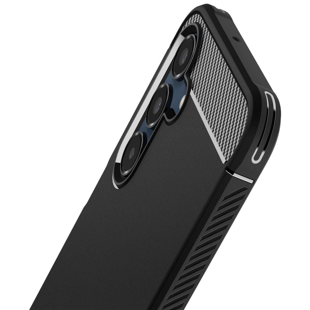 COPERTURA SPIGEN RUGGED ARMOR GALAXY A16 4G / 5G NERO OPACO