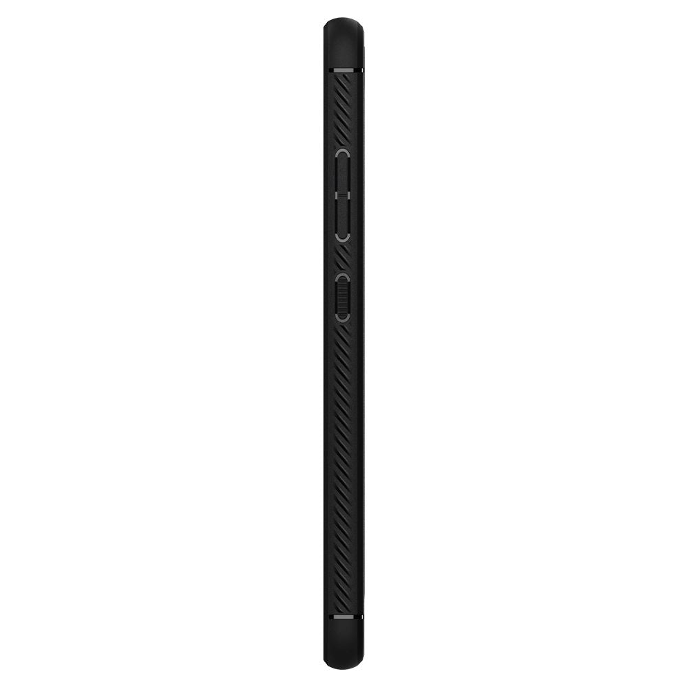 COPERTURA SPIGEN RUGGED ARMOR GALAXY A52 LTE/5G NERO OPACO