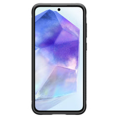 COPERTURA SPIGEN RUGGED ARMOR GALAXY A55 5G NERO OPACO