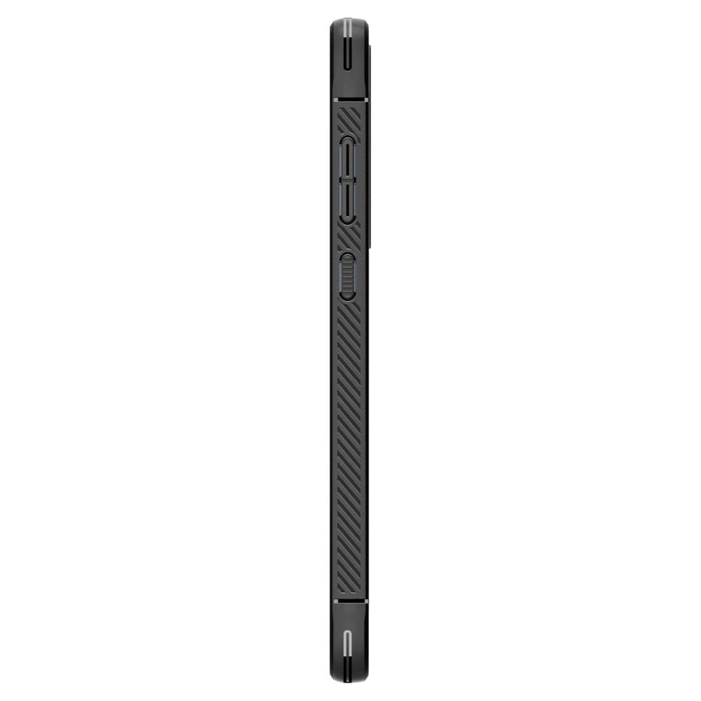 COPERTURA SPIGEN RUGGED ARMOR GALAXY A55 5G NERO OPACO