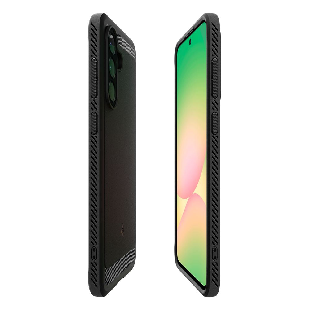 COPERTURA SPIGEN RUGGED ARMOR GALAXY A56 5G NERO OPACO
