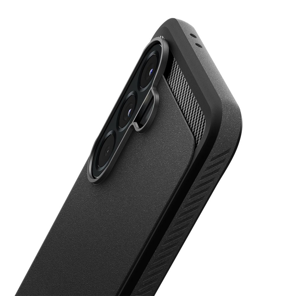 COPERTURA SPIGEN RUGGED ARMOR GALAXY A56 5G NERO OPACO