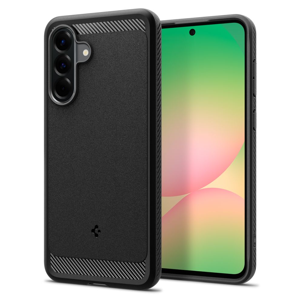 COPERTURA SPIGEN RUGGED ARMOR GALAXY A56 5G NERO OPACO